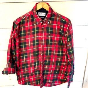 Barbour Men’s Flannel Button-down